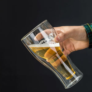 Beer Bottle Inverted Glass - Tinyminymo
