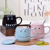 Big Teeth Dino Mug with Lid and Spoon