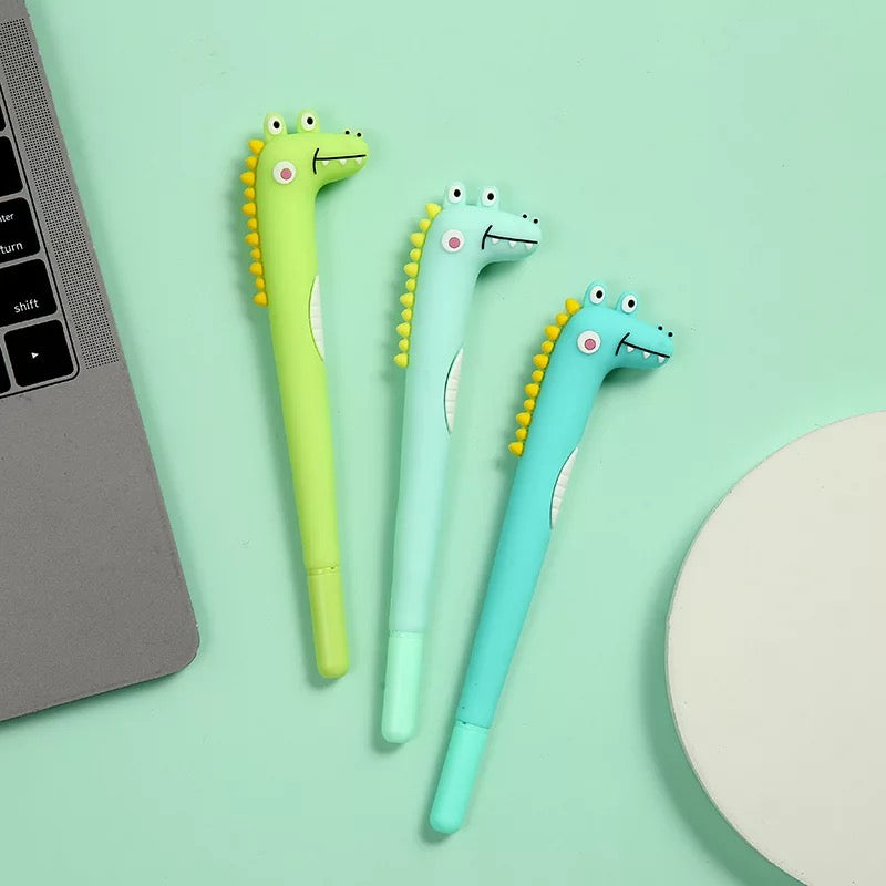 Blushing Crocodile Pen - Tinyminymo