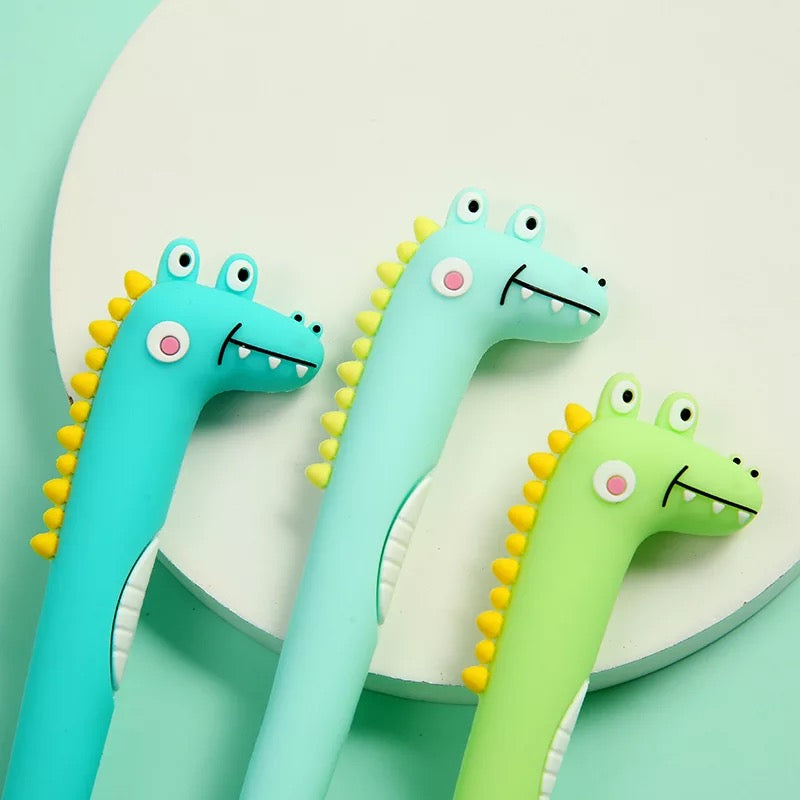 Blushing Crocodile Pen - Tinyminymo