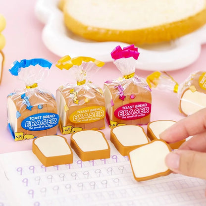 Bread Erasers - Pack of 4 - Tinyminymo