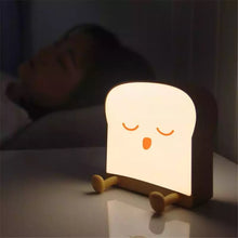 Load image into Gallery viewer, Bread Toast LED Touch Lamp - Tinyminymo
