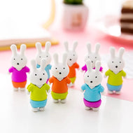 Bunny Eraser and Pencil Topper - Tinyminymo