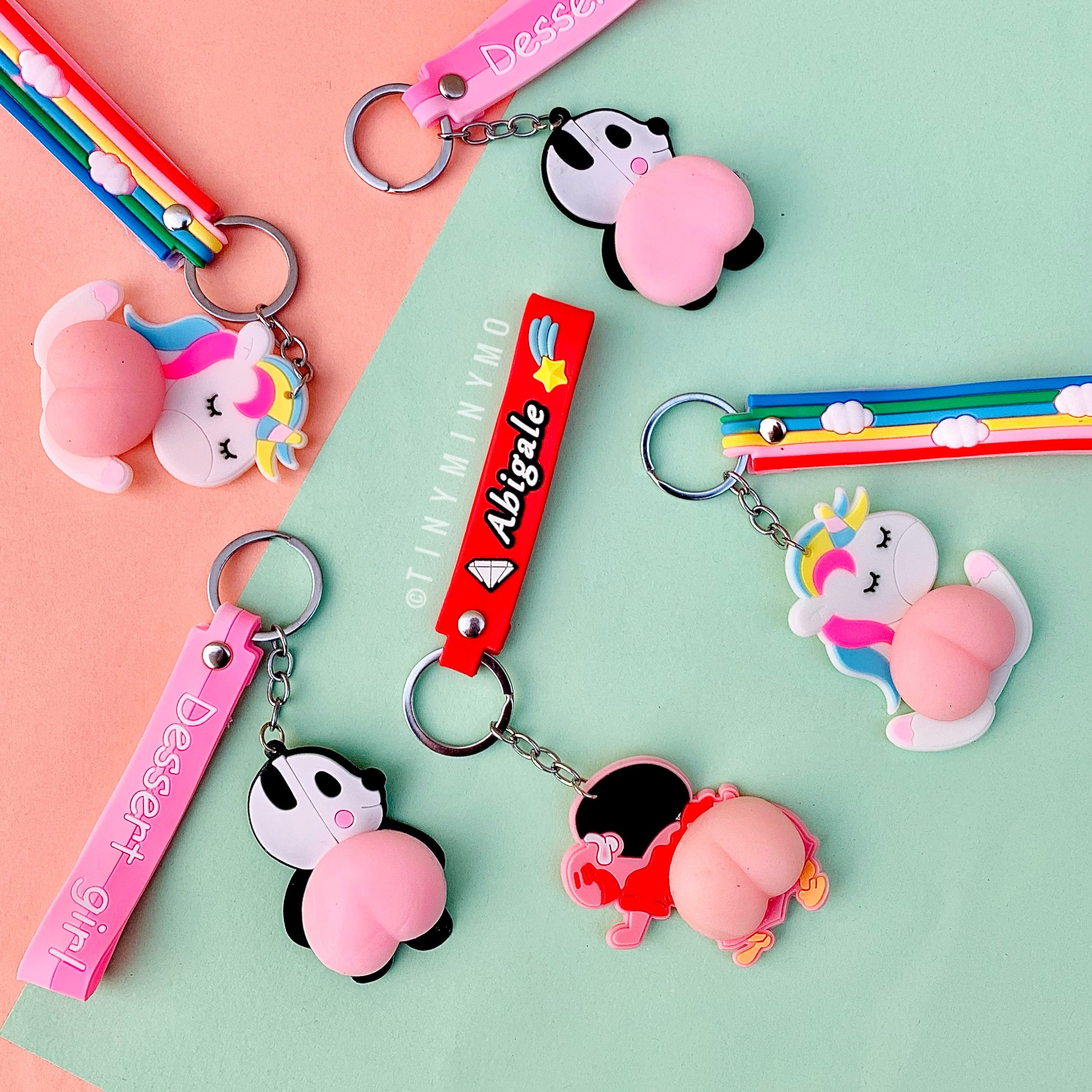 Butt Keychain - Tinyminymo