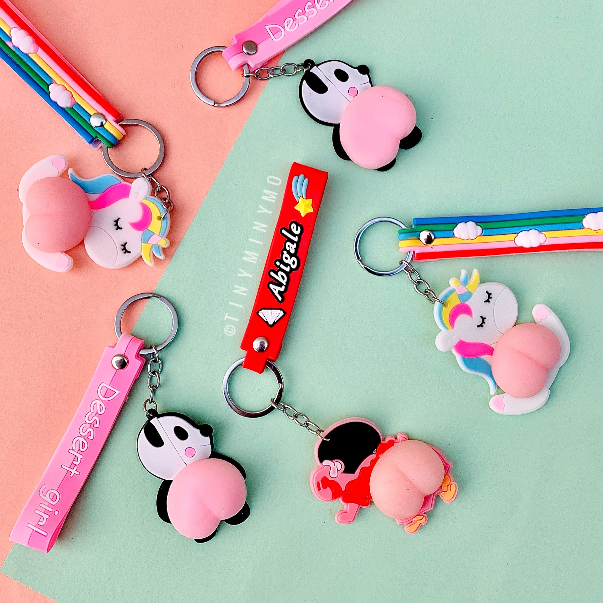 Butt Keychain - Tinyminymo
