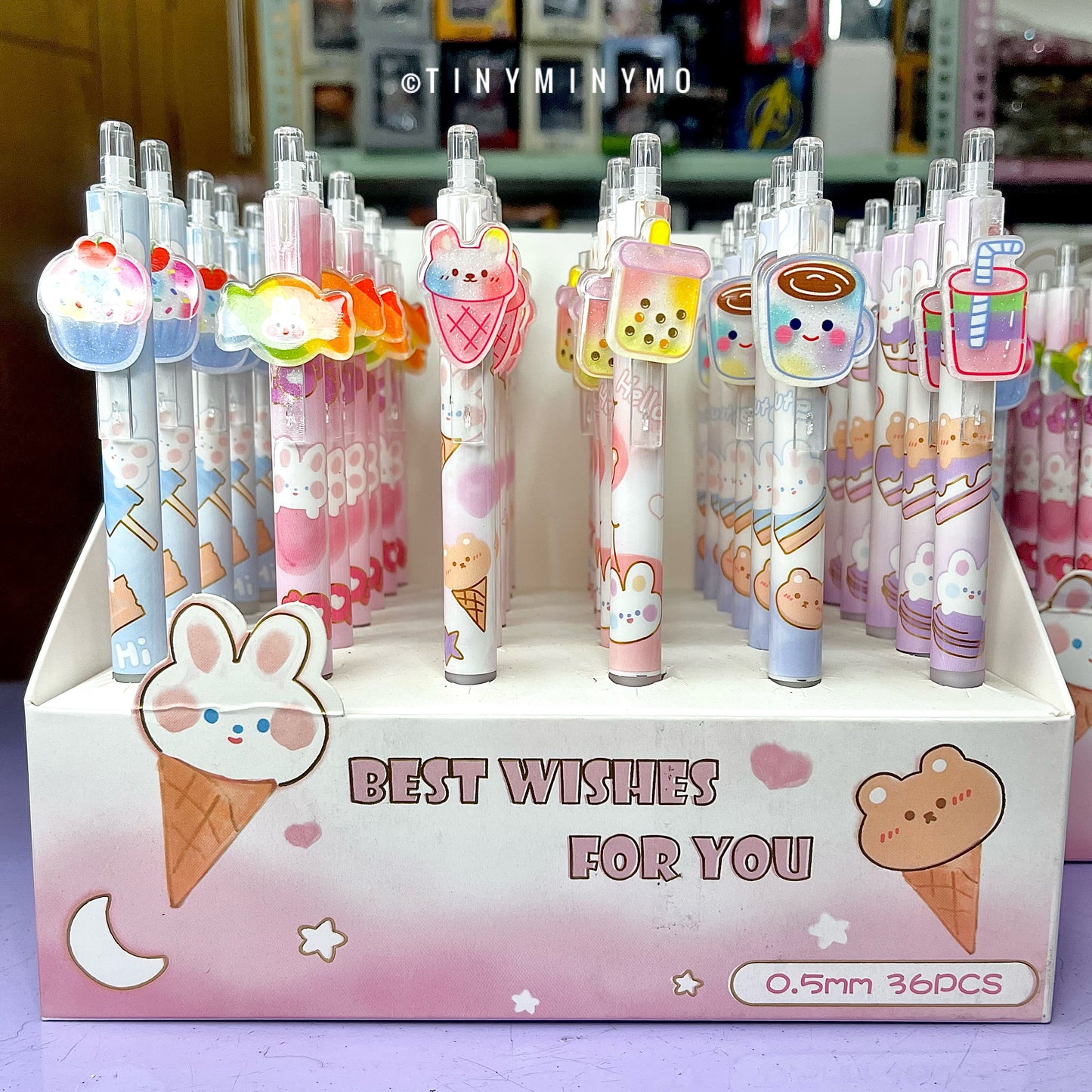 Candy Bunny Kawaii Gel Pen - Tinyminymo