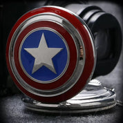 Captain America Pocket Watch Keychain - Tinyminymo
