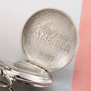 Captain America Pocket Watch Keychain - Tinyminymo