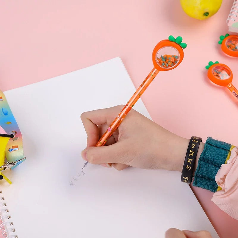 Carrot Confetti Pen - Tinyminymo