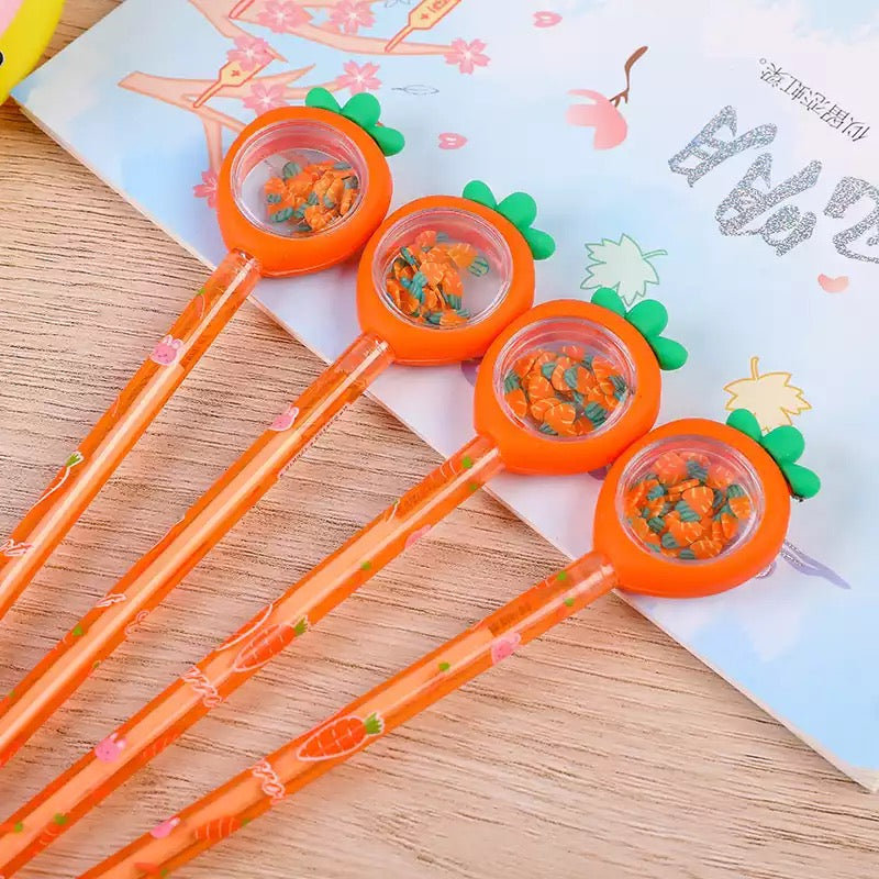Carrot Confetti Pen - Tinyminymo