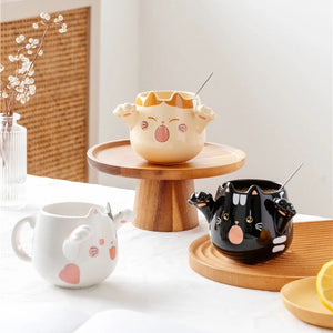 Cat Claw Ceramic Mug - Tinyminymo