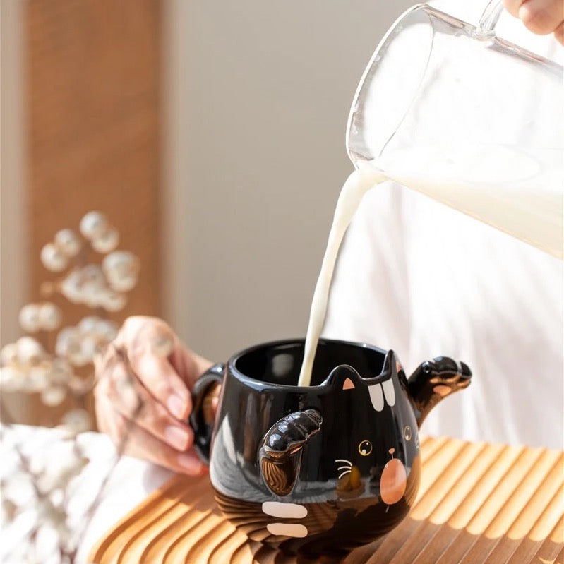 Cat Claw Ceramic Mug - Tinyminymo
