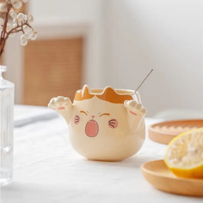 Cat Claw Ceramic Mug - Tinyminymo