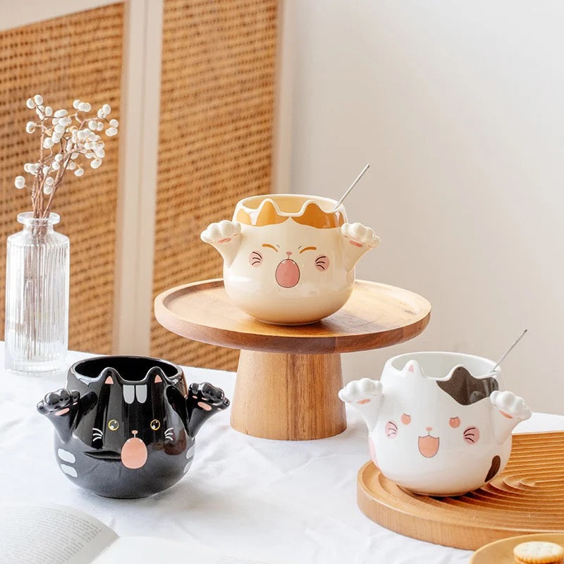 Cat Claw Ceramic Mug - Tinyminymo