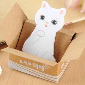 Cat Sticky Notes in a Box - Tinyminymo
