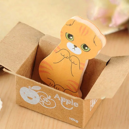 Cat Sticky Notes in a Box - Tinyminymo