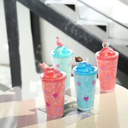 Cartoon Frosted Sippers - TinyMinyMo