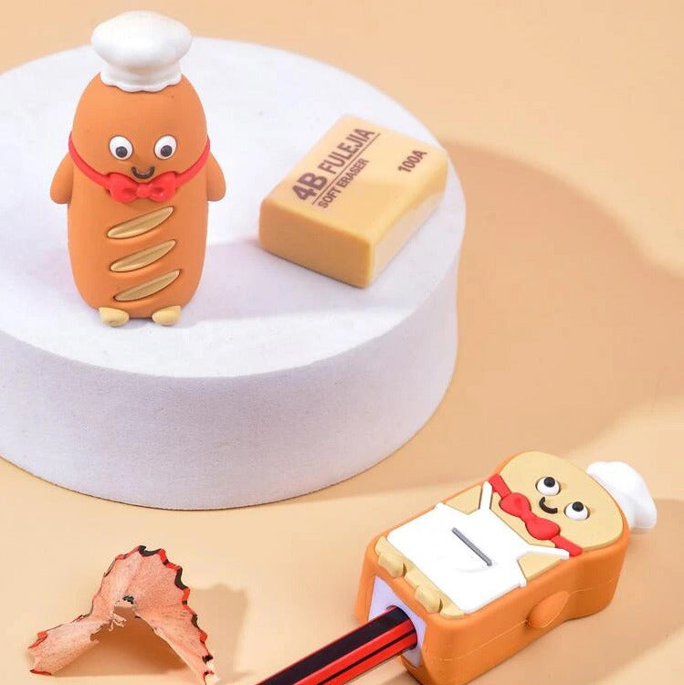 Chef Bread Pencil Sharpener - Tinyminymo