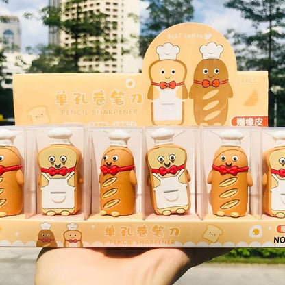 Chef Bread Pencil Sharpener - Tinyminymo