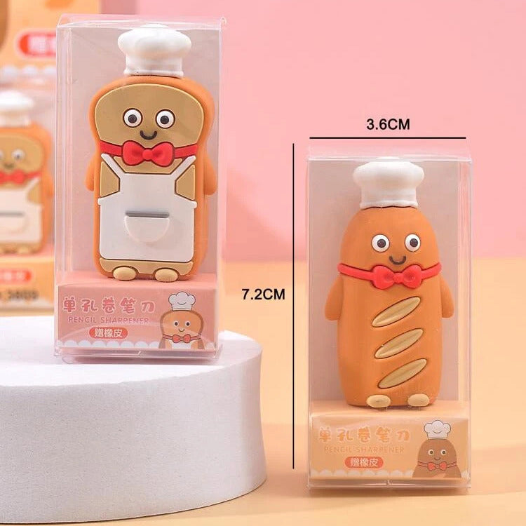 Chef Bread Pencil Sharpener - Tinyminymo