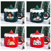 Christmas Mug with Silicone Lid - Tinyminymo