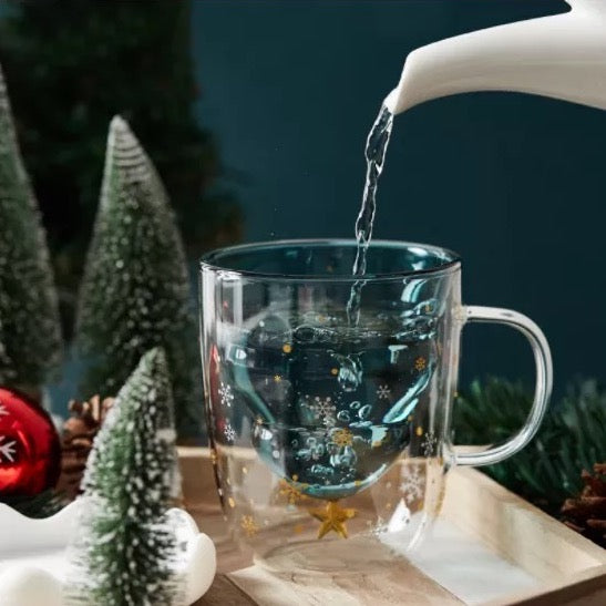 Christmas Tree Double Wall Mug - Tinyminymo