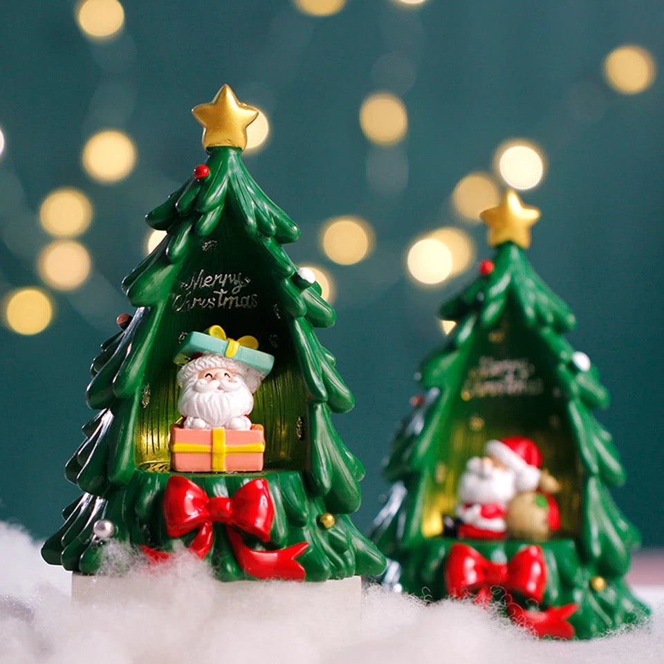 Christmas Tree Resin Lamp - Tinyminymo