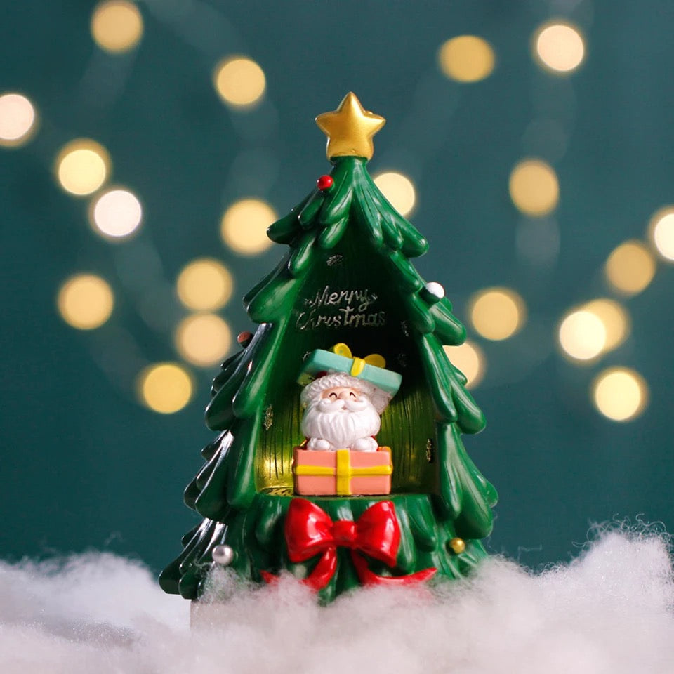 Christmas Tree Resin Lamp - Tinyminymo