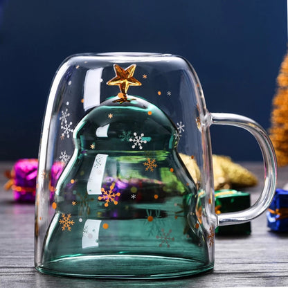 Christmas Tree Mug with Lid -Tinyminymo