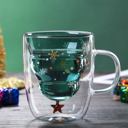 Christmas Tree Mug with Lid -Tinyminymo