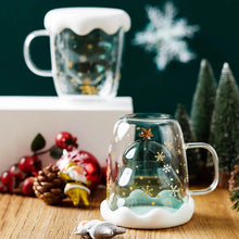 Load image into Gallery viewer, Christmas Tree Mug with Lid -Tinyminymo
