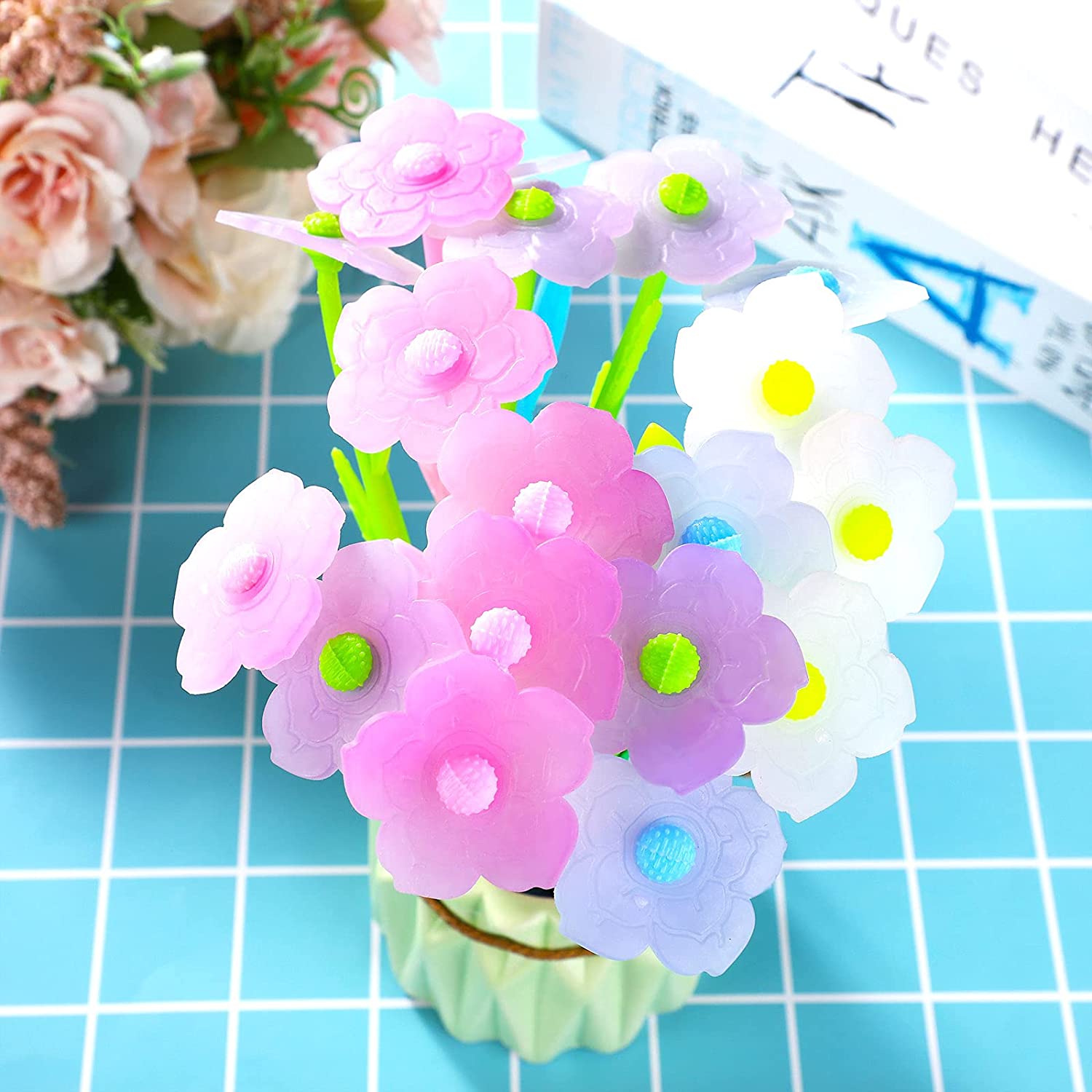 Color Changing Flower Pen - Tinyminymo