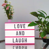 Colored Cinematic Lightbox