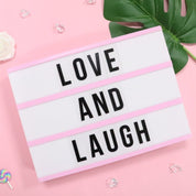 Colored Cinematic Lightbox - Tinyminymo