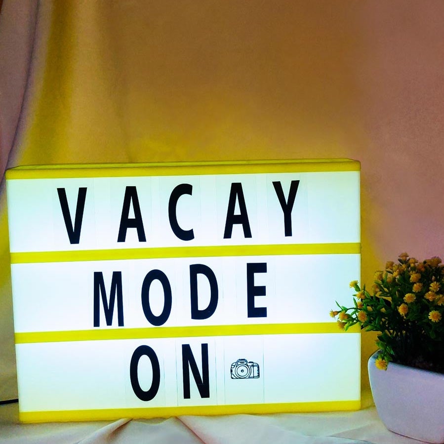 Colored Cinematic Lightbox - Tinyminymo