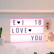 Colored Cinematic Lightbox - Tinyminymo