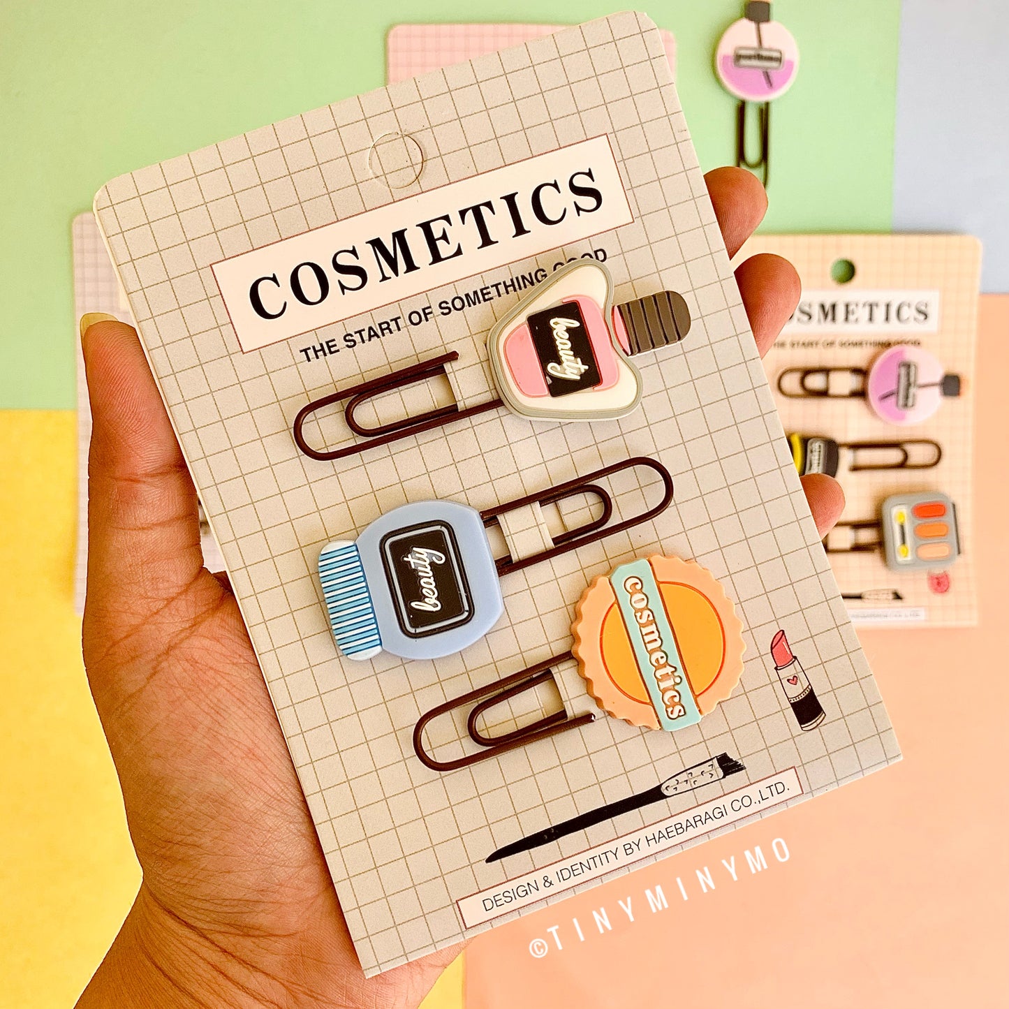 Cosmetic Paperclips - Set of 3 - Tinyminymo
