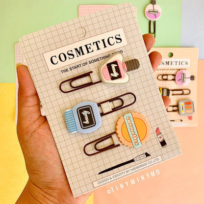 Cosmetic Paperclips - Set of 3 - Tinyminymo