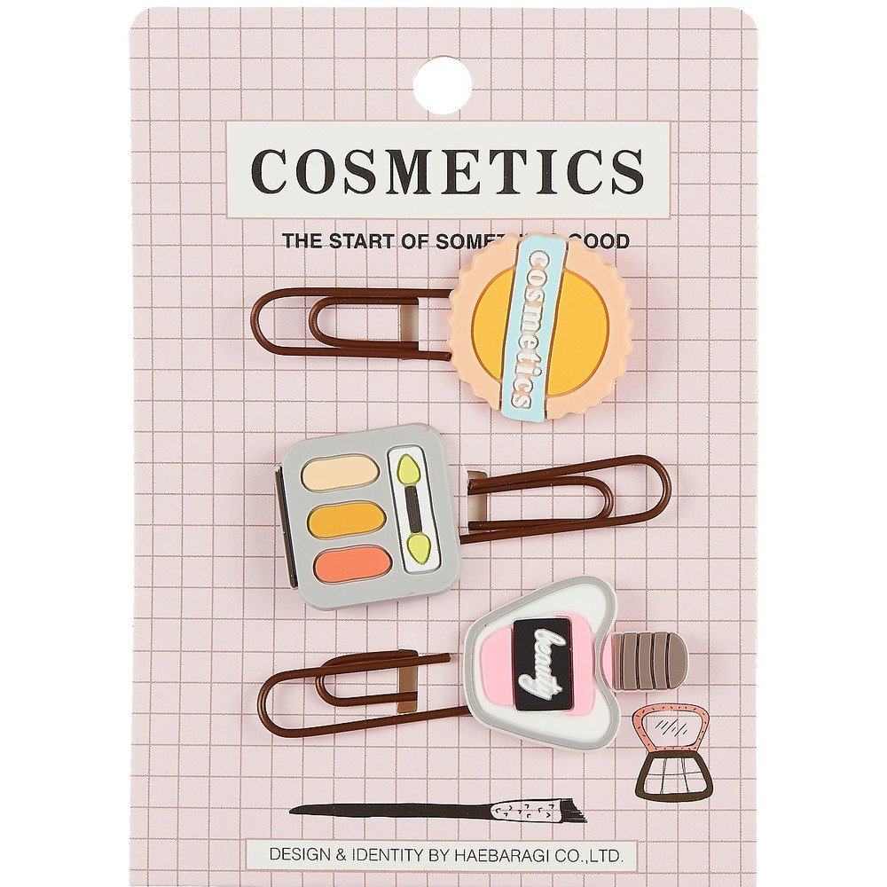 Cosmetic Paperclips - Set of 3 - Tinyminymo