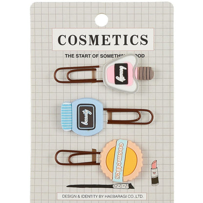 Cosmetic Paperclips - Set of 3 - Tinyminymo
