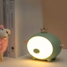 Load image into Gallery viewer, Crown Pig Night Light - Tinyminymo
