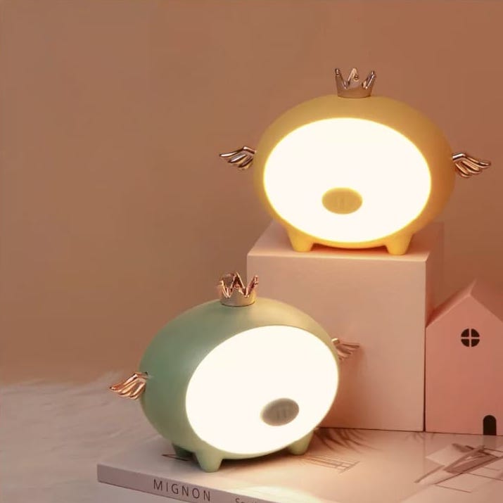 Crown Pig Night Light - Tinyminymo