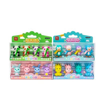 Load image into Gallery viewer, Cute Animal Erasers - Set of 4 - Tinyminymo
