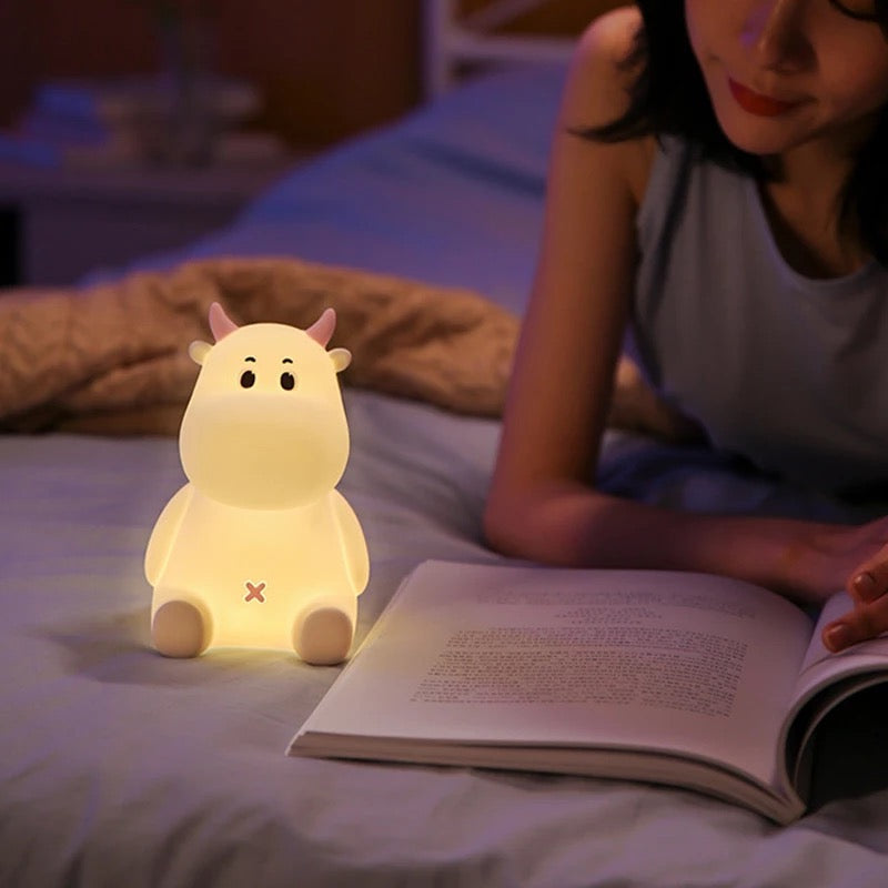 Cute Cattle Night Light - Tinyminymo