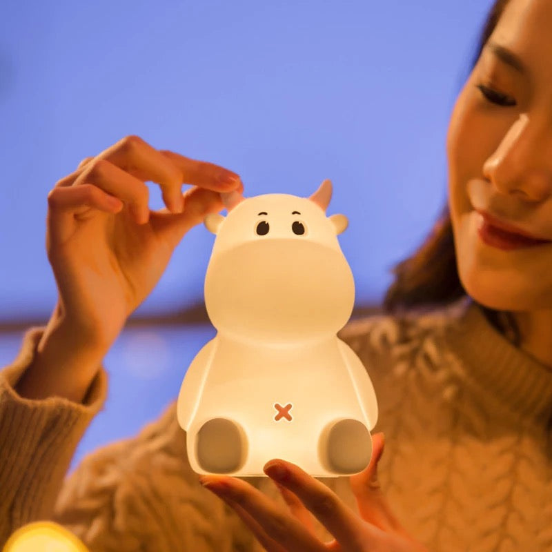 Cute Cattle Night Light - Tinyminymo