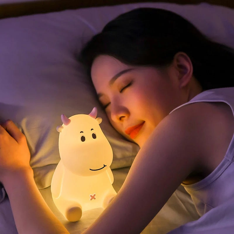 Cute Cattle Night Light - Tinyminymo