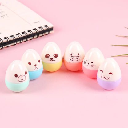 Cute Egg Highlighters - Set of 6 - Tinyminymo
