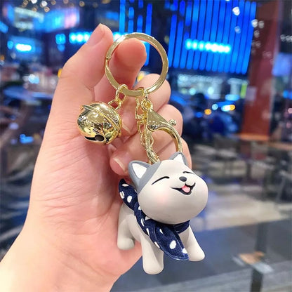 Cute Keychain with Scarf 3D Keychain - Tinyminymo