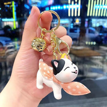 Load image into Gallery viewer, Cute Keychain with Scarf 3D Keychain - Tinyminymo
