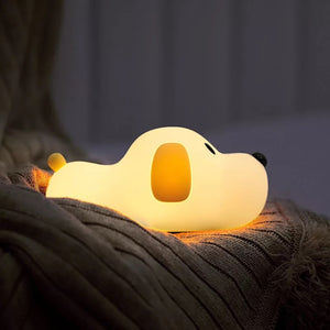 Cute Puppy Silicone Night Lamp - Tinyminymo